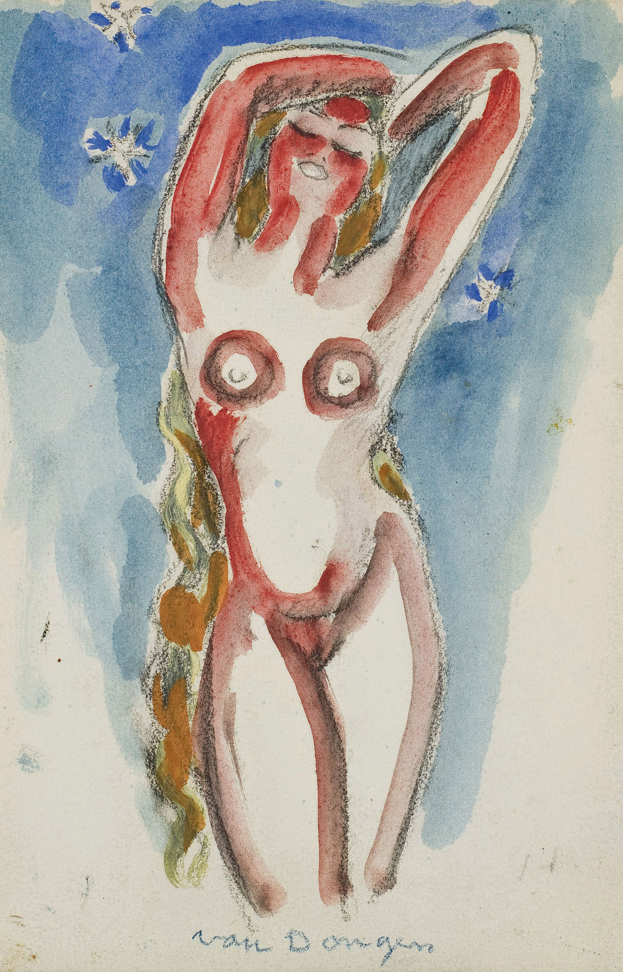 KEES VAN DONGEN (1877-1968) , Femme nue | Christie's