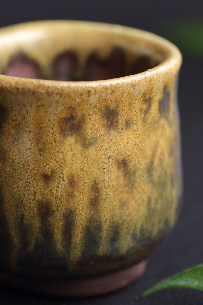 松井興之 備前ぐい呑み 登り窯焼成 岡山県重要無形文化財保持者 共箱