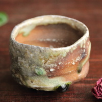 小島憲二 伊賀ぐい吞み 穴窯焼成 作家もの伊賀焼酒器 自然釉酒吞 酒杯