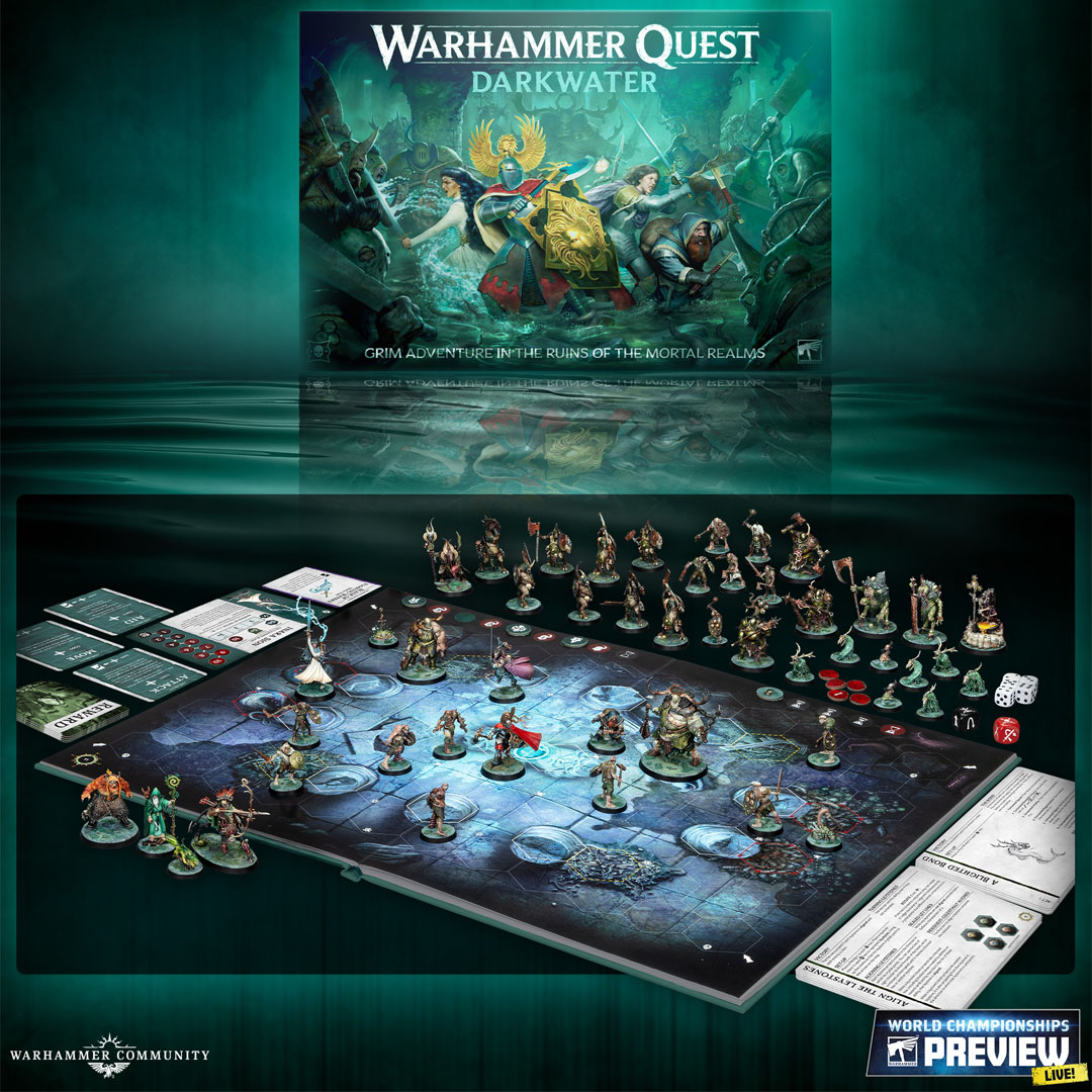 Warhammer Quest – Darkwater Unboxing « chaosbunker.de