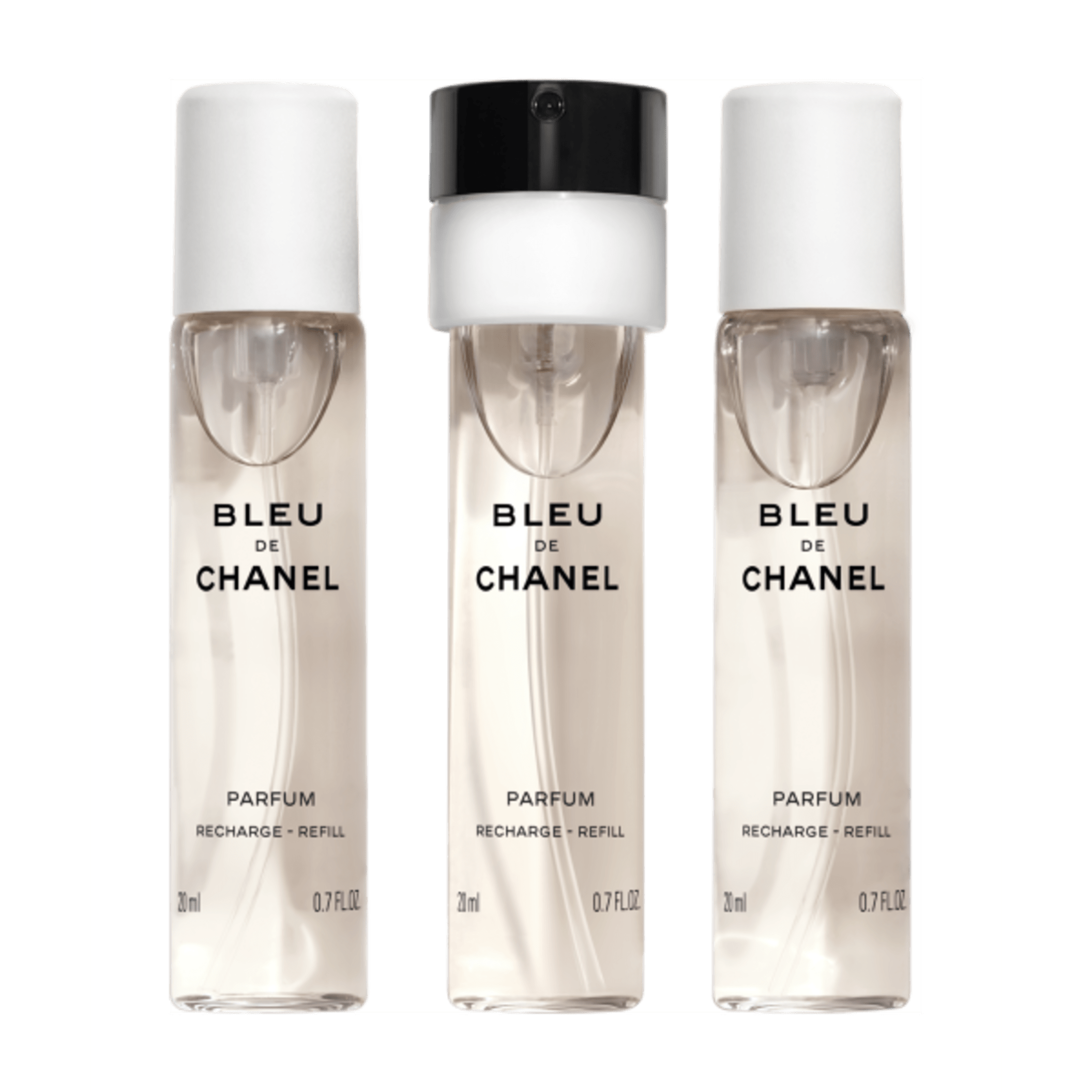 ブルー ドゥ シャネル パルファム トラベル スプレイ - 3x20 ml Refill