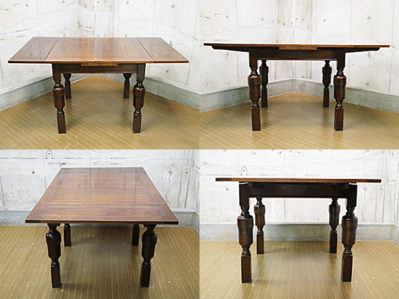 Lloyd's Antiques】ロイズ・アンティークス ドローリーフテーブル