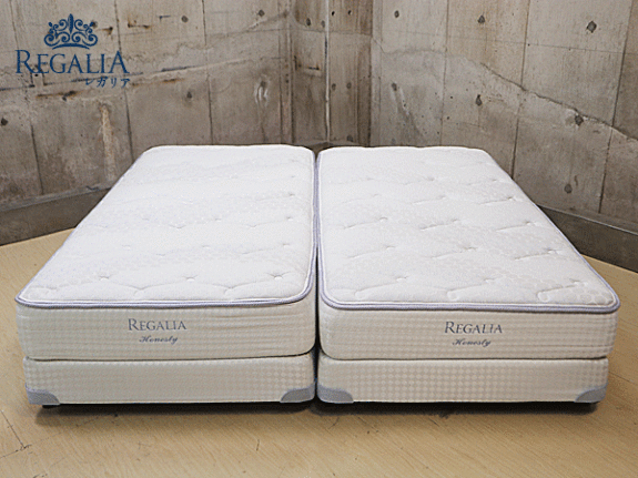 IDC大塚家具】REGALIA レガリア HONESTY オネスティ ツインベッド