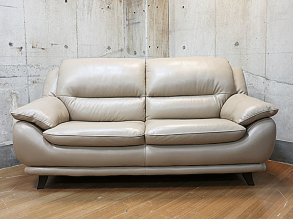 IDC大塚家具】オースチン 総革 2.5人掛けソファ ソフトタイプ 出張買取