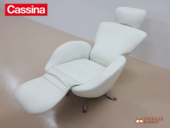 Cassina】カッシーナ K10 DODO ドド シェーズロング ホワイト 1人掛け