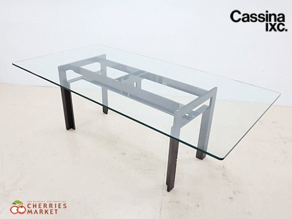 Cassina】カッシーナ DOGE ドジェ テーブル ダイニングテーブル/ガラス