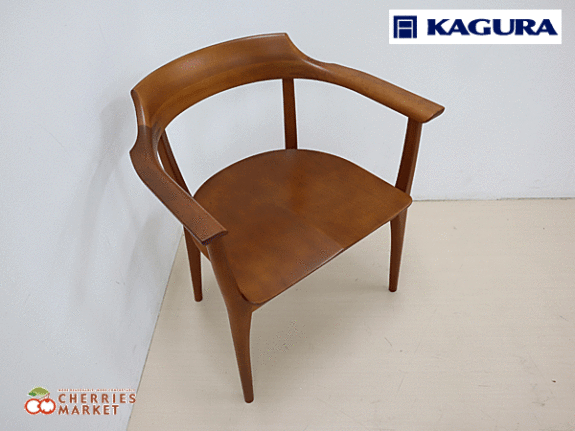 家具蔵】KAGURA 無垢材 ARMCHAIR VOGUE Ⅱ 無垢材 アームチェア