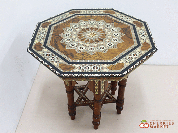 スペイン伝統工芸】寄木細工 伝統工芸 DESDE JEREZ サイドテーブル