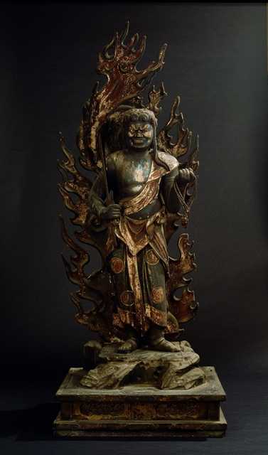 木造不動明王像及び二童子立像 - 湯沢市ホームページ