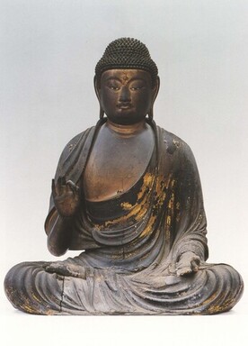 木造阿弥陀如来坐像【市指定有形文化財（彫刻）】｜刈谷市ホームページ