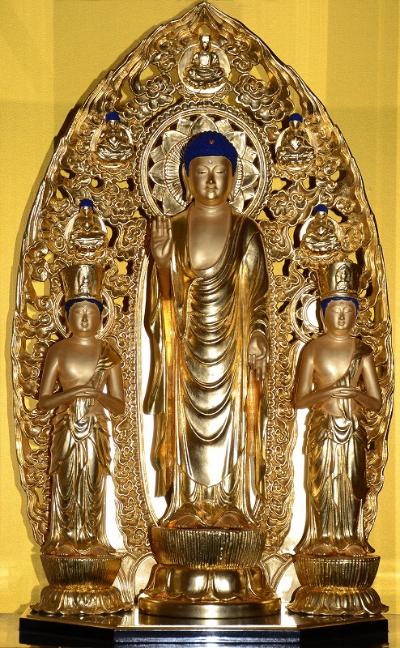 第27回 市内唯一の善光寺式阿弥陀三尊（ぜんこうじしきあみださんぞん