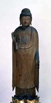 木造阿弥陀如来立像 (県有形(彫刻)) | 瀬戸市