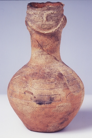 人面付弥生式土器【じんめんつきやよいしきどき】 | 白河市公式