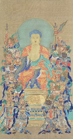 十六善神の図（谷文晁筆）【じゅうろくぜんじんのず】 | 白河市公式