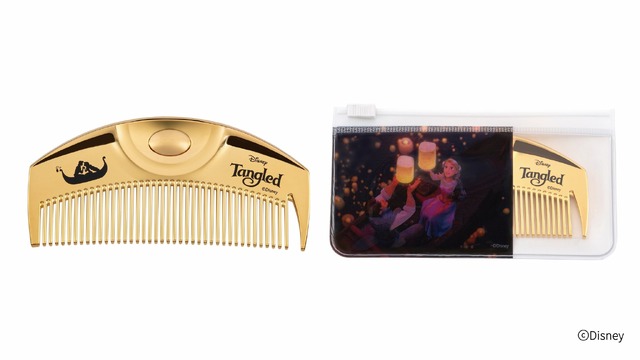 塔の上のラプンツェル』ほかディズニーデザインのヘアコームが11月5日