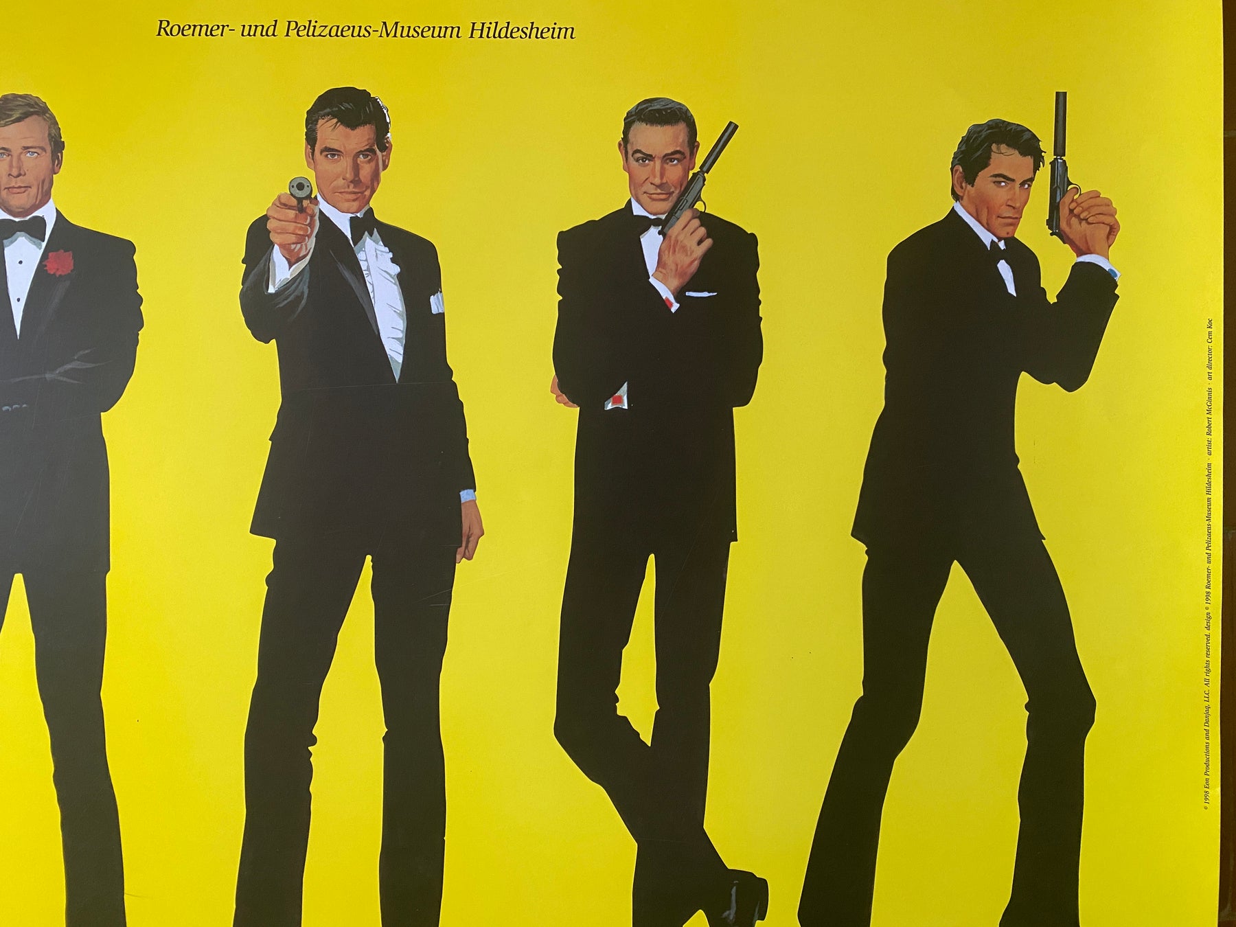 ポスター ジェームズ・ボンド 007の世界 ロバート・マクギニス