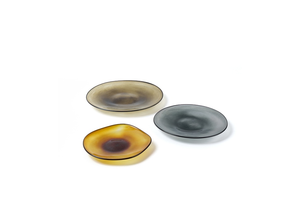 fresco / フレスコ】kasumi plate カスミ プレート M BROWN GREENの