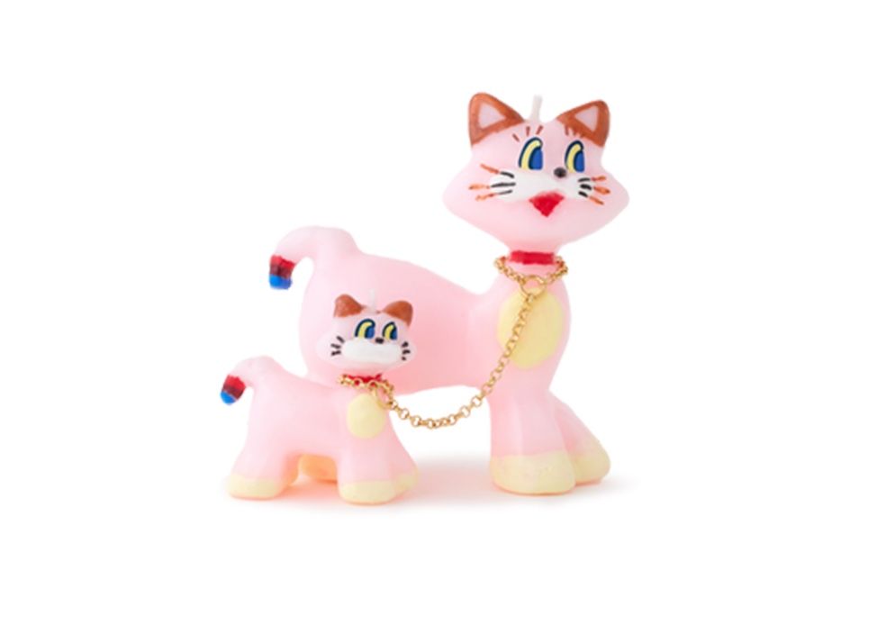 OLGA GOOSE CANDLE / オルガグースキャンドル】PINK CATSの商品詳細