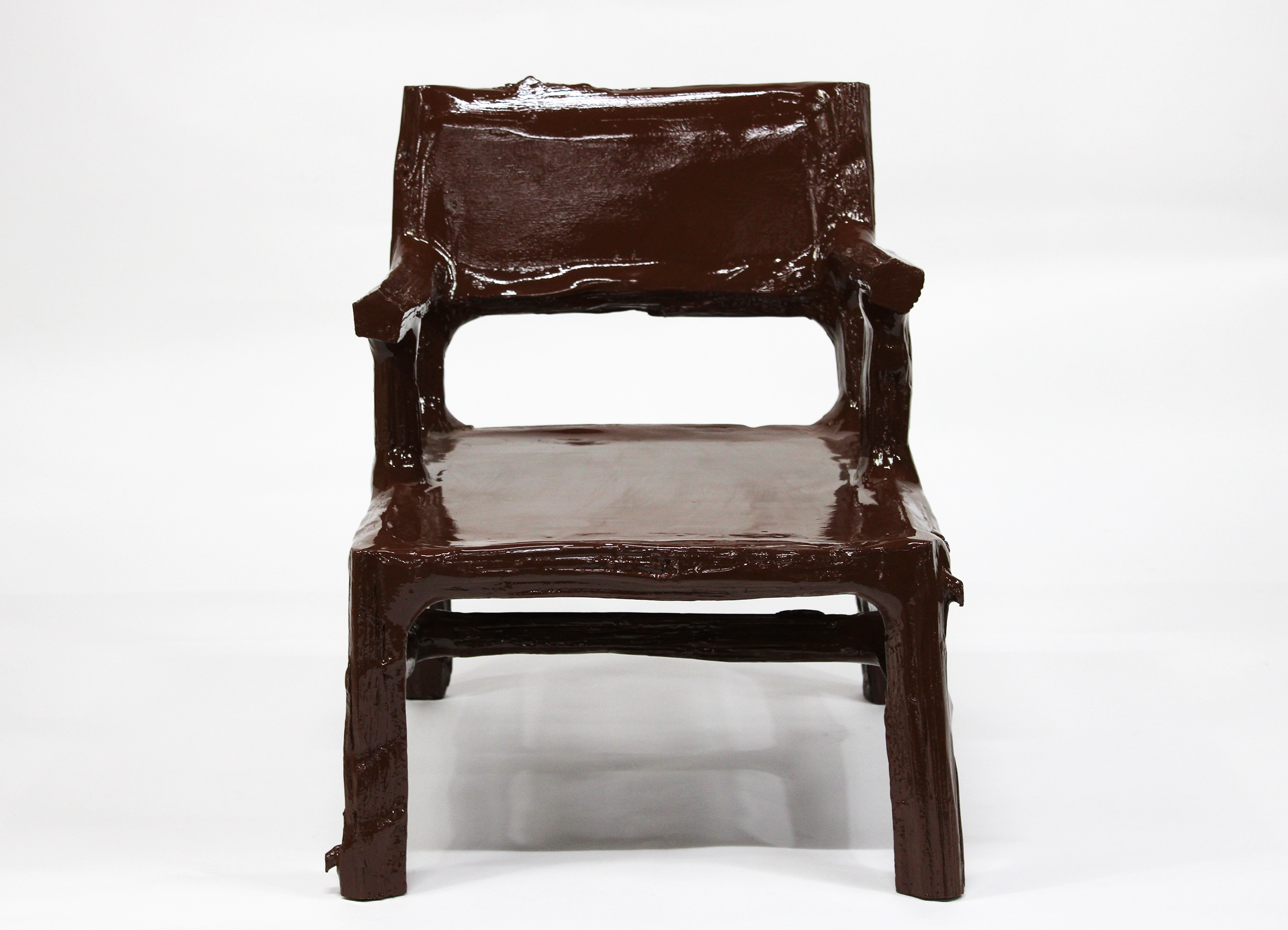 TEUN ZWETS / テウン・ズヴェッツ】SPLITTED LOUNGE ARM CHAIR