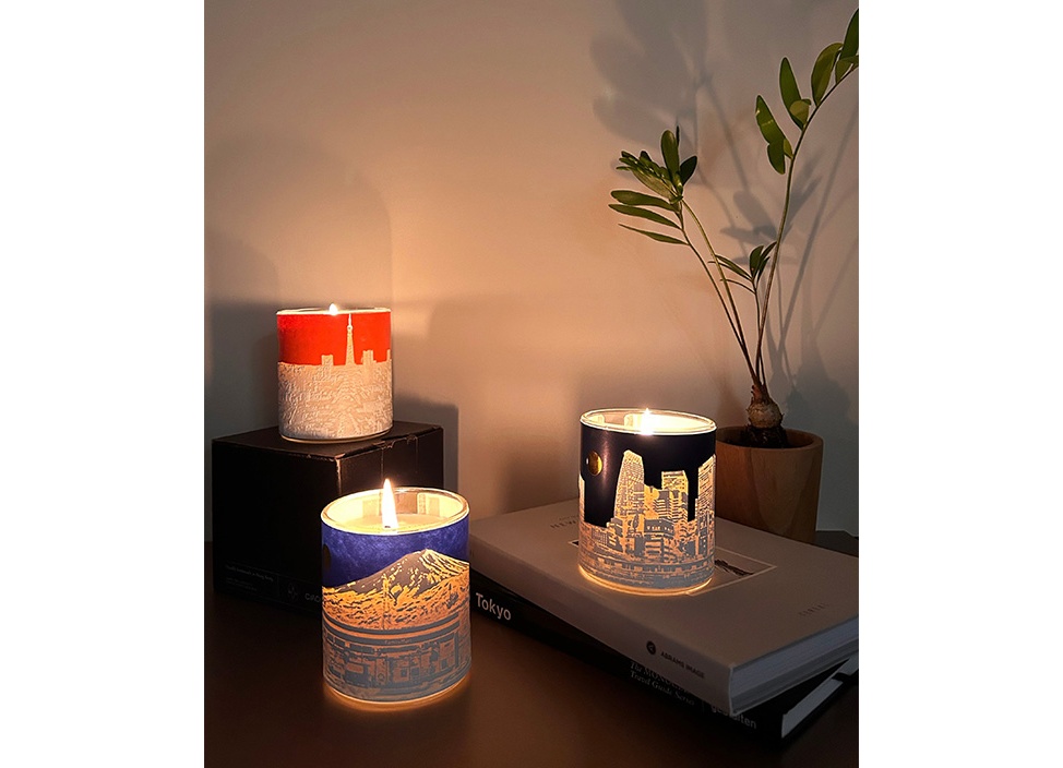 Ciaolink / チャオリンク】Night & Day Candle キャンドル / Mt.fujiの