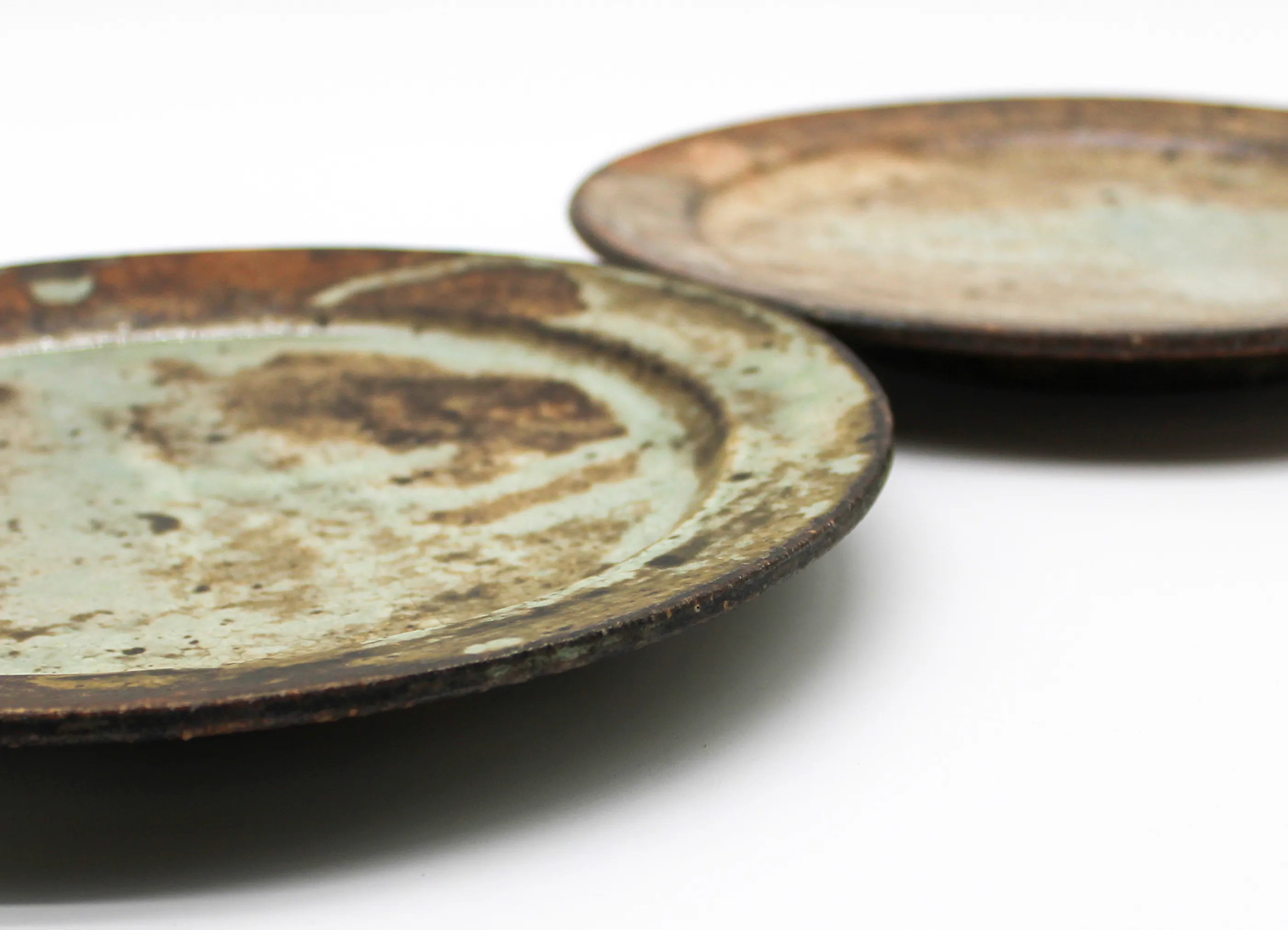 小林徹也 / TETSUYA KOBAYASHI】リム皿L / 枯玄 うつわの商品詳細