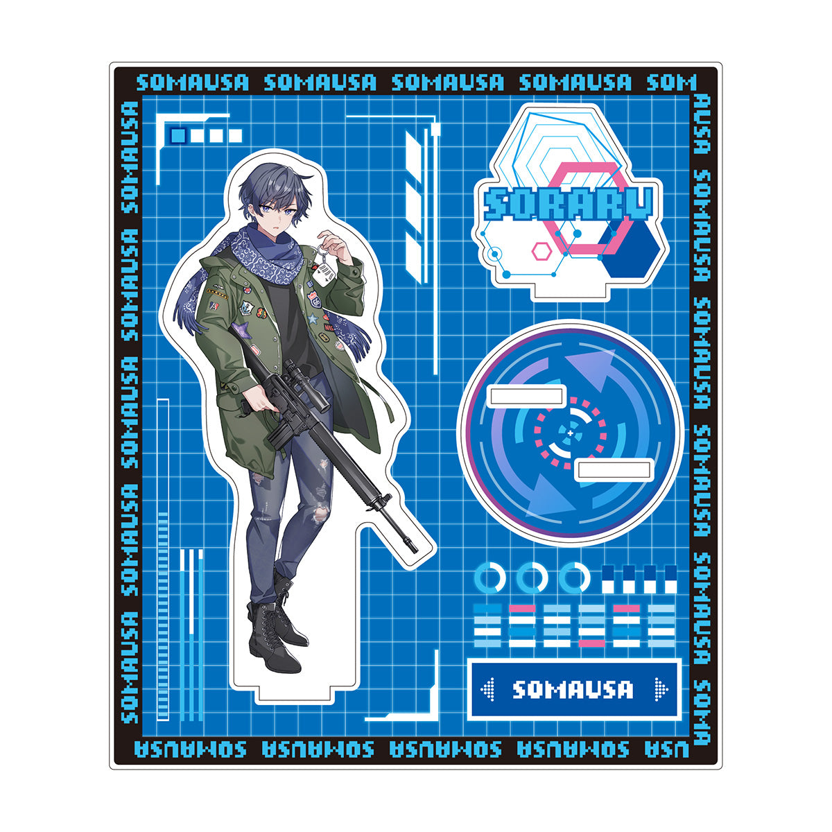 そらる】新年会アクリルスタンド（復活のそらまふうらさか！）