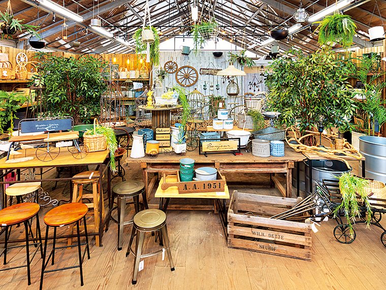 あべ園芸】置くだけで植物が“映える”ガーデニング雑貨。センス溢れる