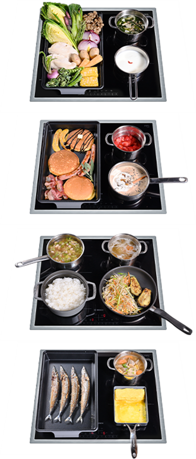 Induction hob IHクッキングヒーター ｜ ボッシュ家電サイト｜Club Bs