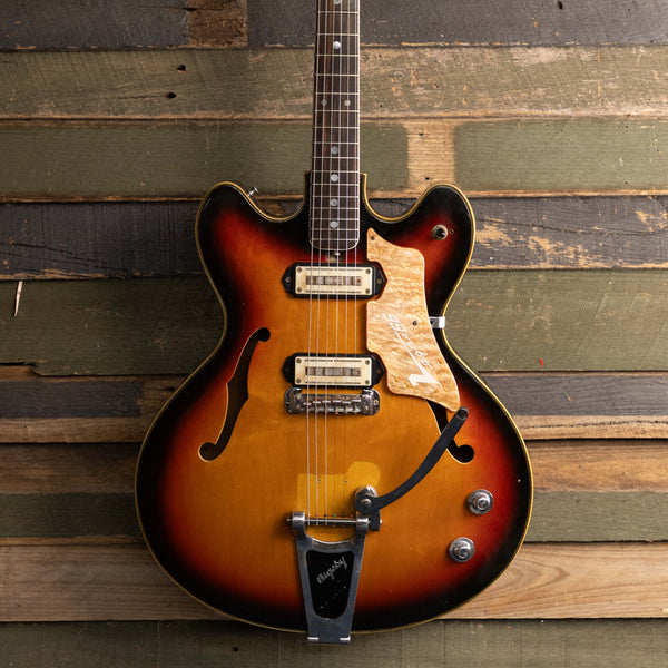 1960s Teisco Vegas 66 - Sunburst – Clingan Guitars