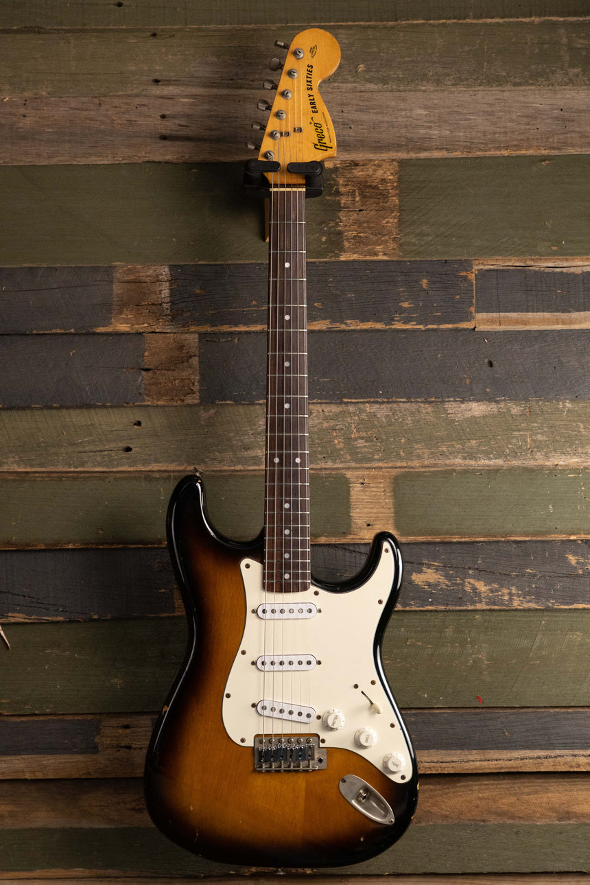 1978 Greco SE-700 Early Sixties Strat - Sunburst – Clingan Guitars