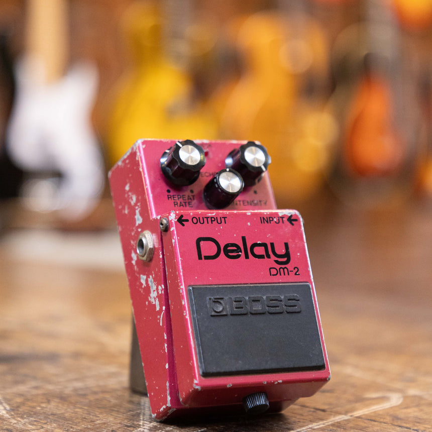 Boss DM-2 Delay (Black Label) 1981 - 1984 - Pink – Clingan Guitars