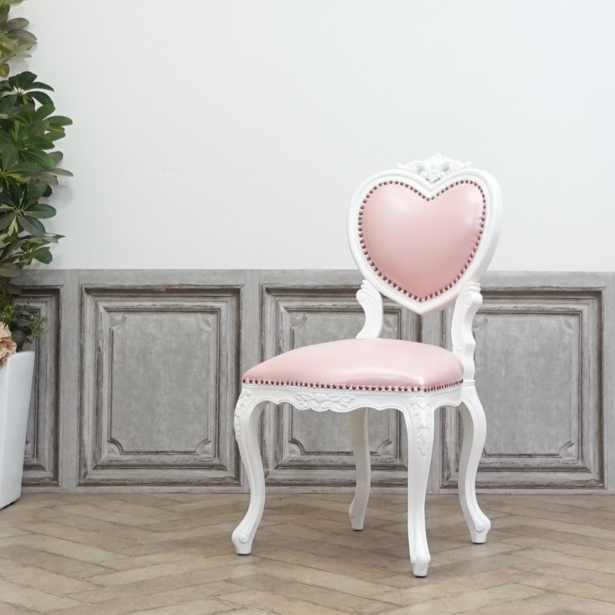 ハートチェア・アンティークテイスト 6087-F-18L18-2 新着アンティーク