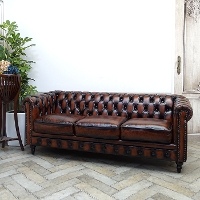 1人掛けソファ・アンティークテイスト VSN1F236K 新着アンティーク