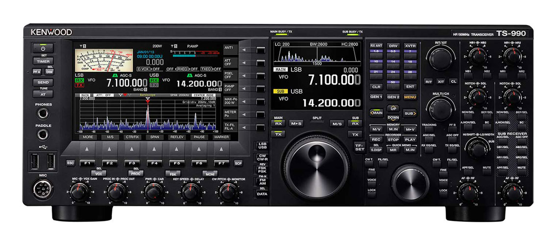 アマチュア無線機 ＞ 固定用無線機 ＞ HF/50MHzトランシーバーTS-990D