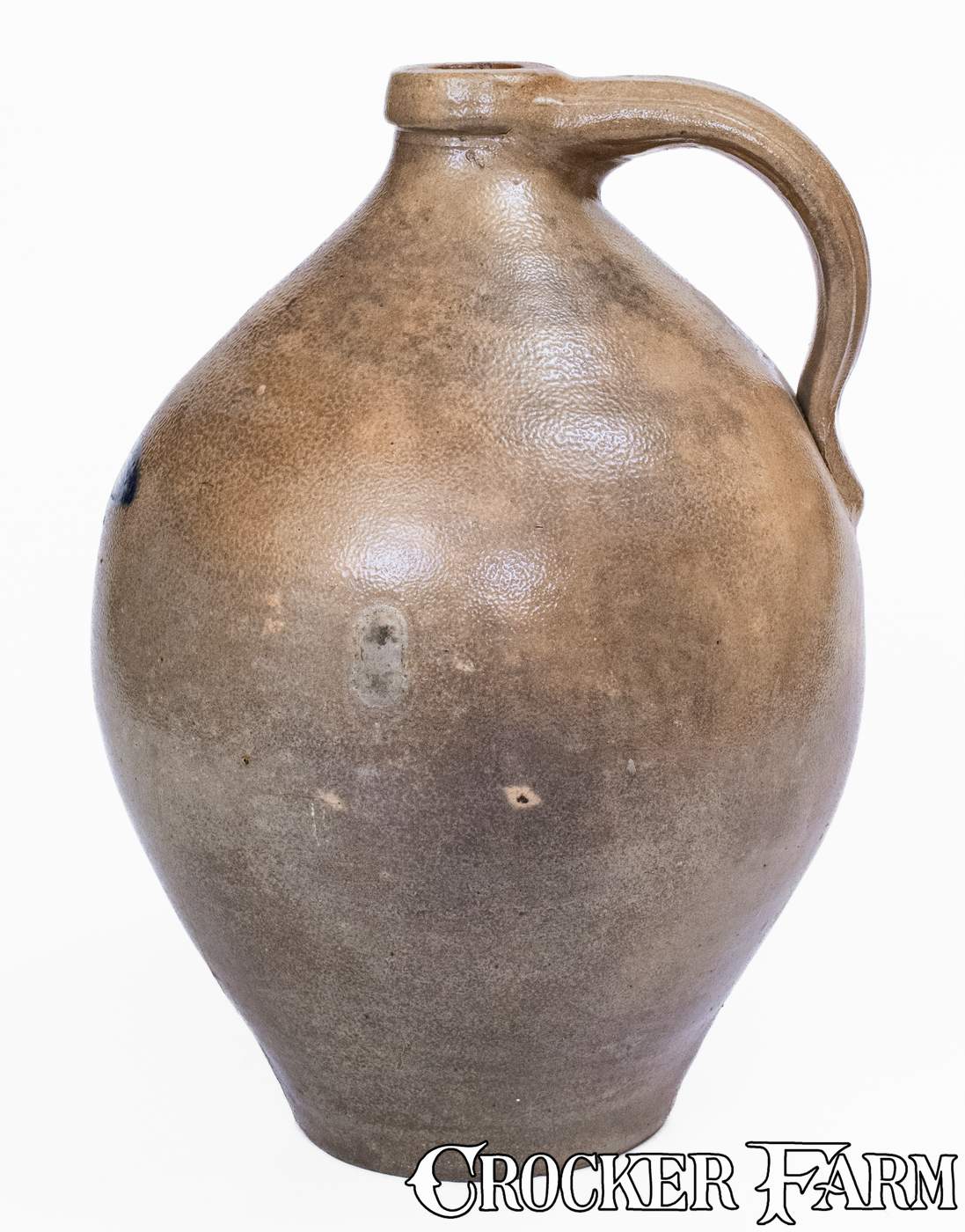 2 Gal. JULIUS NORTON / BENNINGTON, VT Stoneware Butterfly Jug