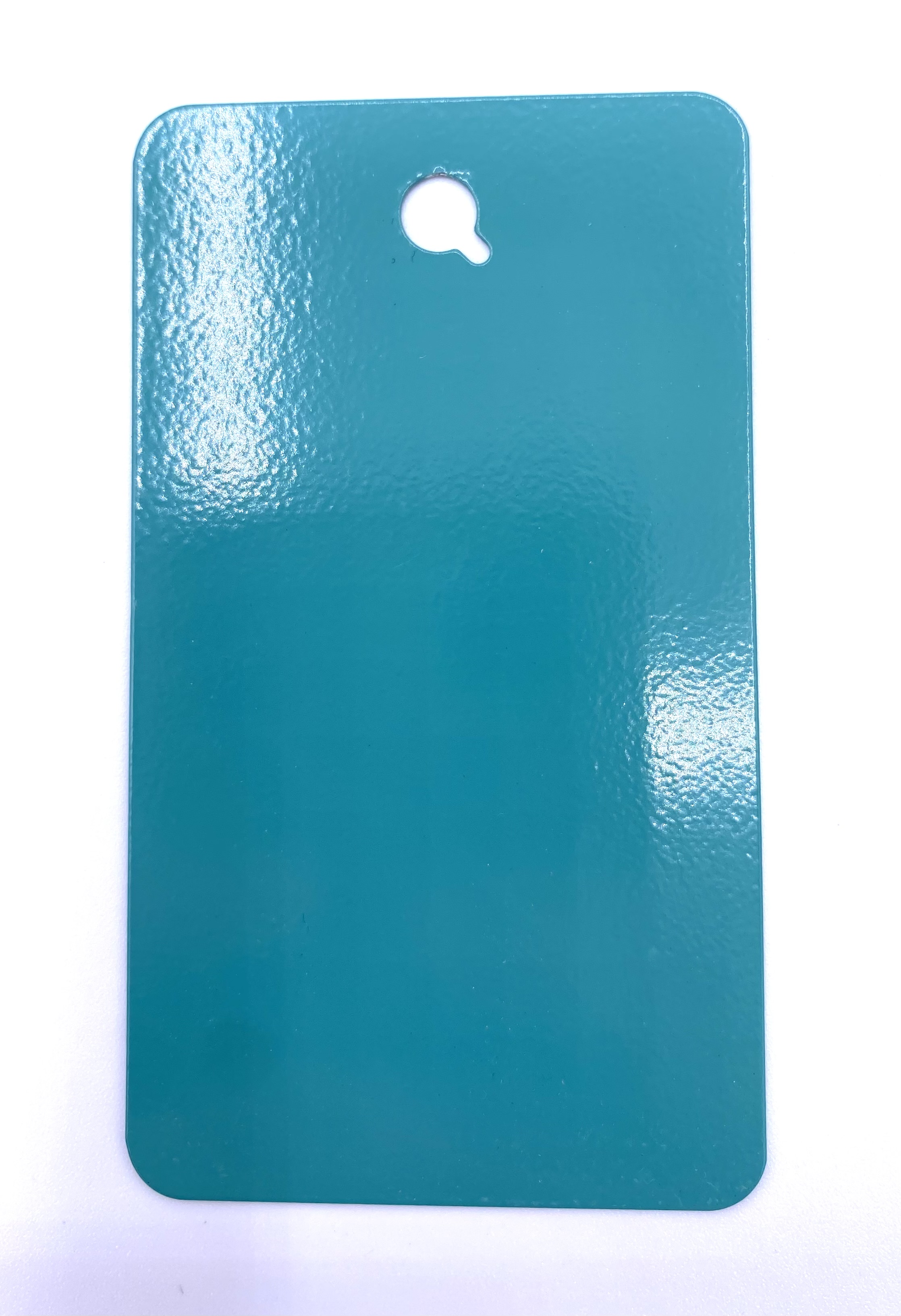 RAL6033 Mint Turquoise Color Plate Sample | Crosslink Paints