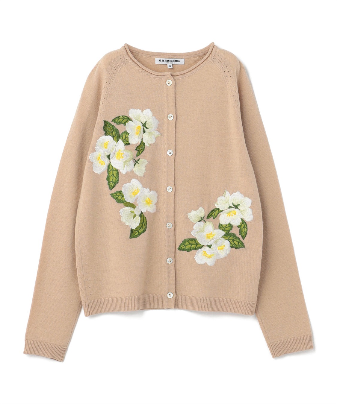 刺しゅう入りカーディガン 49AV JUNKO SHIMADA｜クロスプラス公式通販