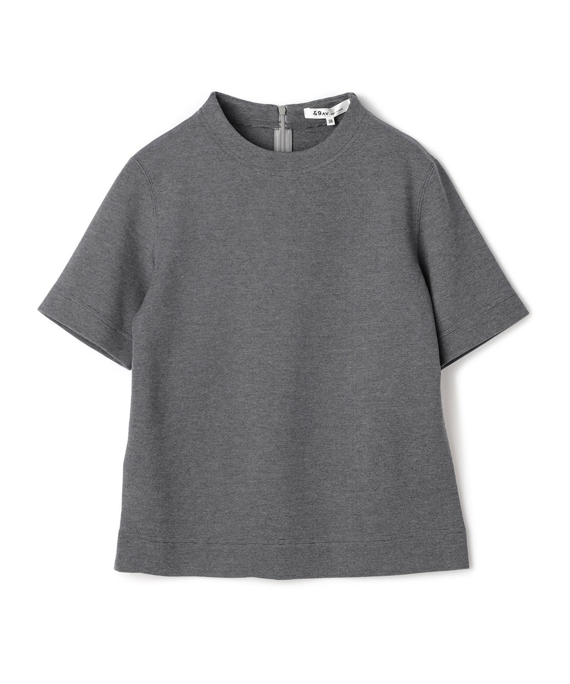 TIME SALE】テンセル混ハイネック半袖カットソー 49AV JUNKO SHIMADA