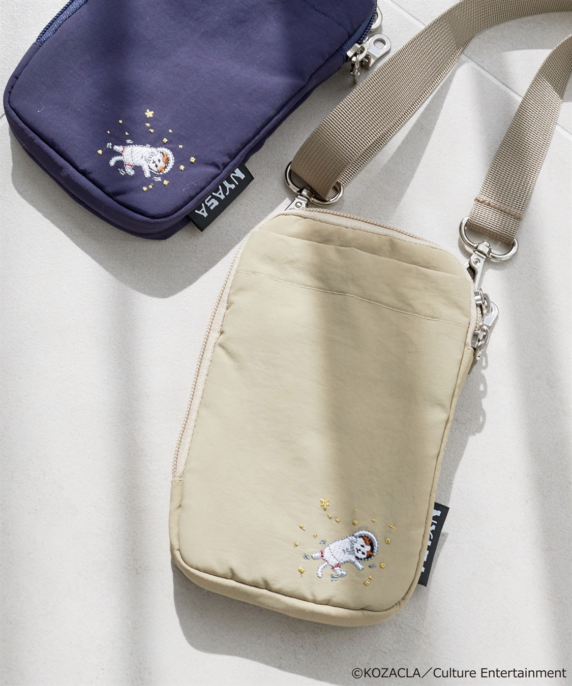 NEKONOBA】NYASA撥水スマホショルダー Life Style by cross marche