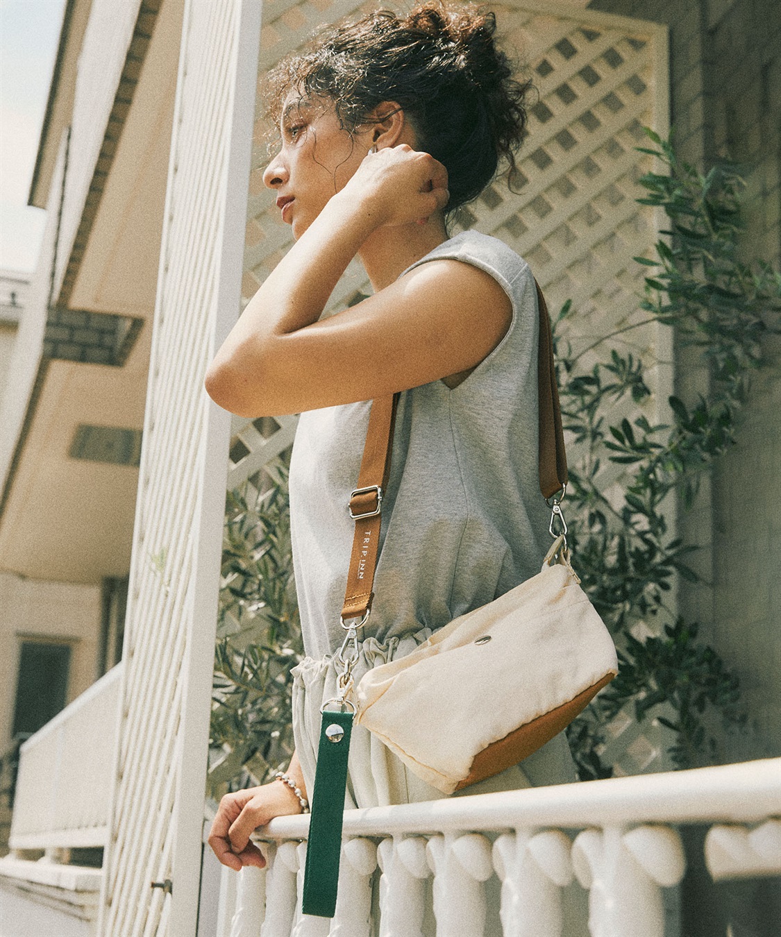 TRIP.INN】2WAY ぴったりポケット横型ショルダーバッグ S Life Style