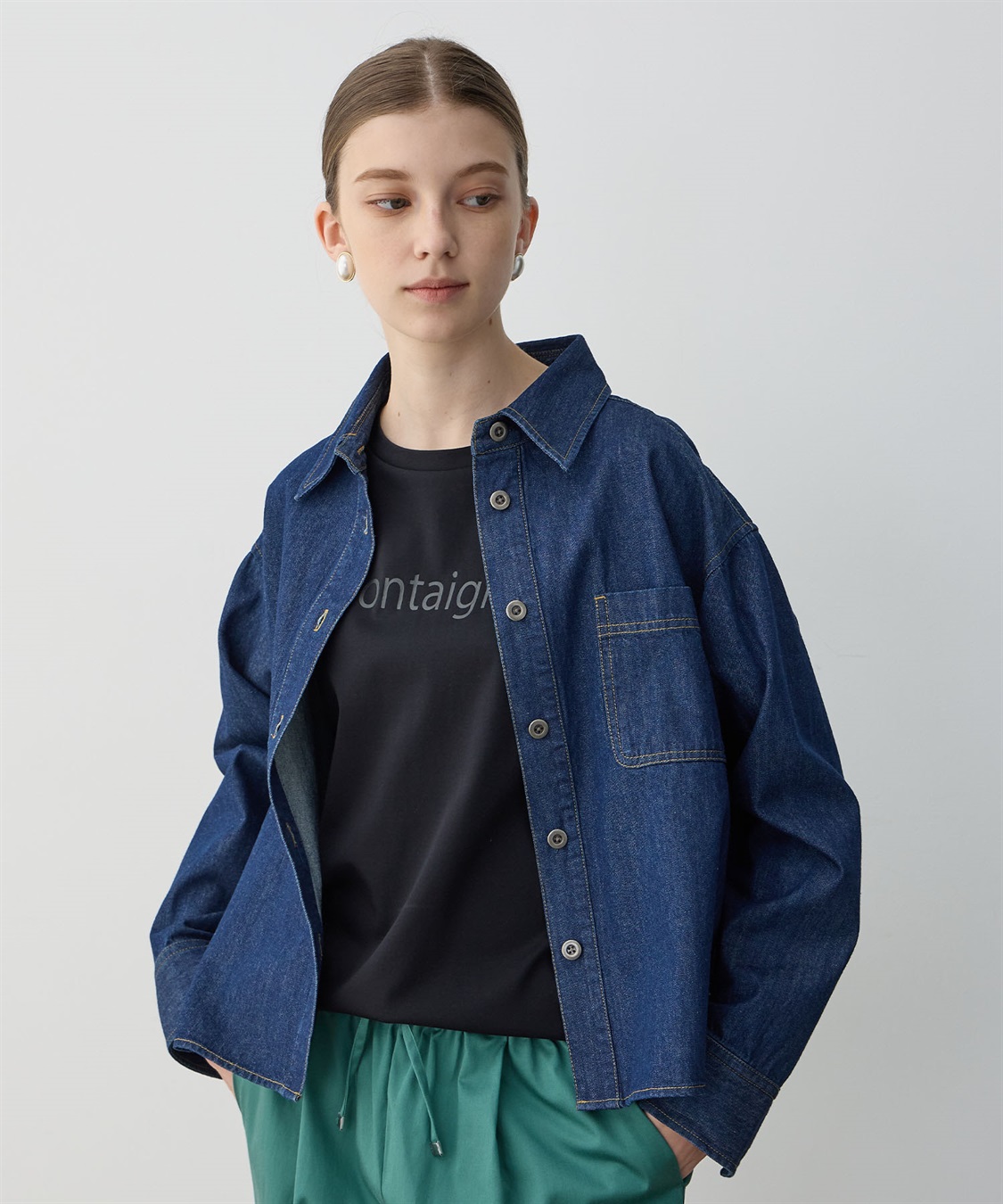 デニムシャツ LE SOUK HOLIDAY｜クロスプラス公式通販サイト