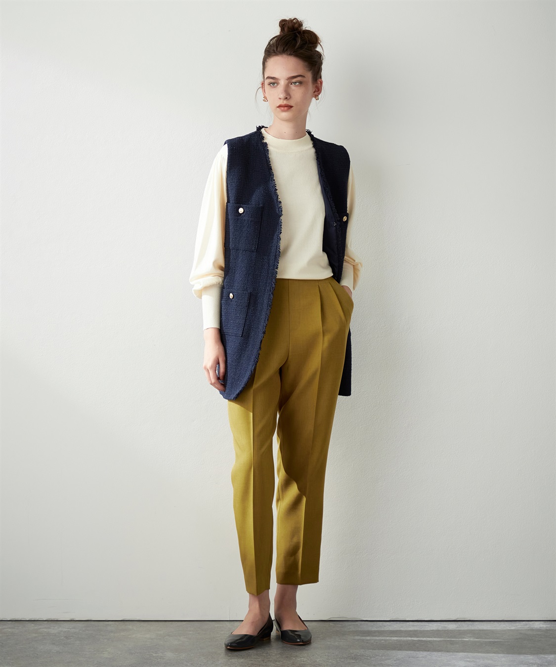 ツイードジレ LE SOUK HOLIDAY｜クロスプラス公式通販サイト