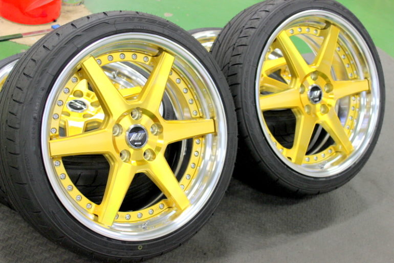 F55ミニクーパーSにWORK・ZEAST ST1インペリアル