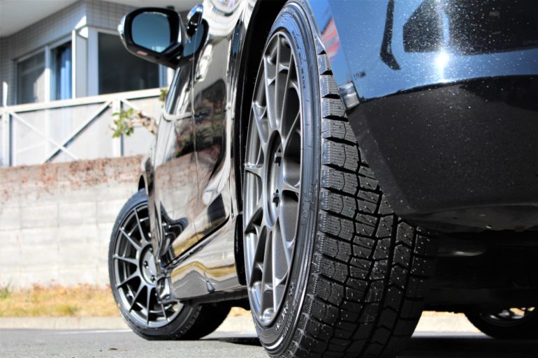 32スイフトスポーツにエンケイNT03RR＆ウィンターマックス 17インチ