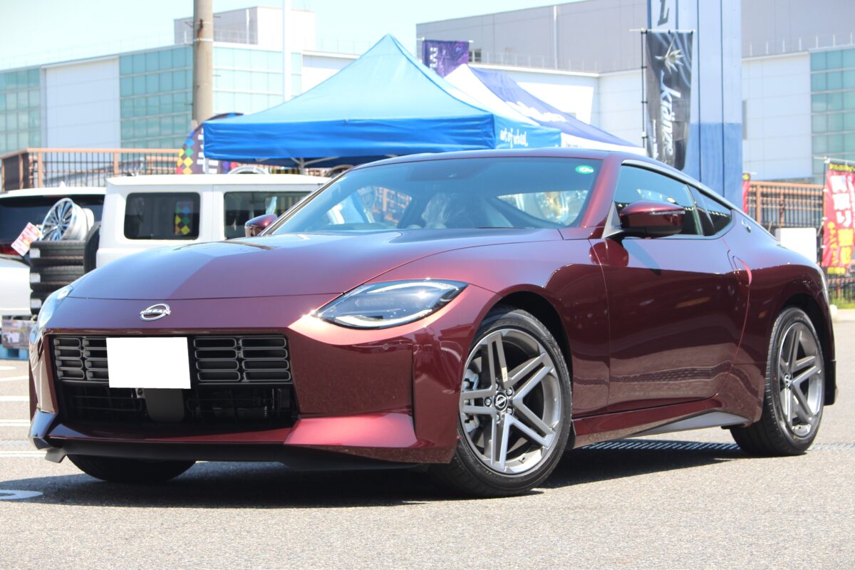 RZ34フェアレディZ】HKSハイパーマックスSでローダウン！2Pメッシュ