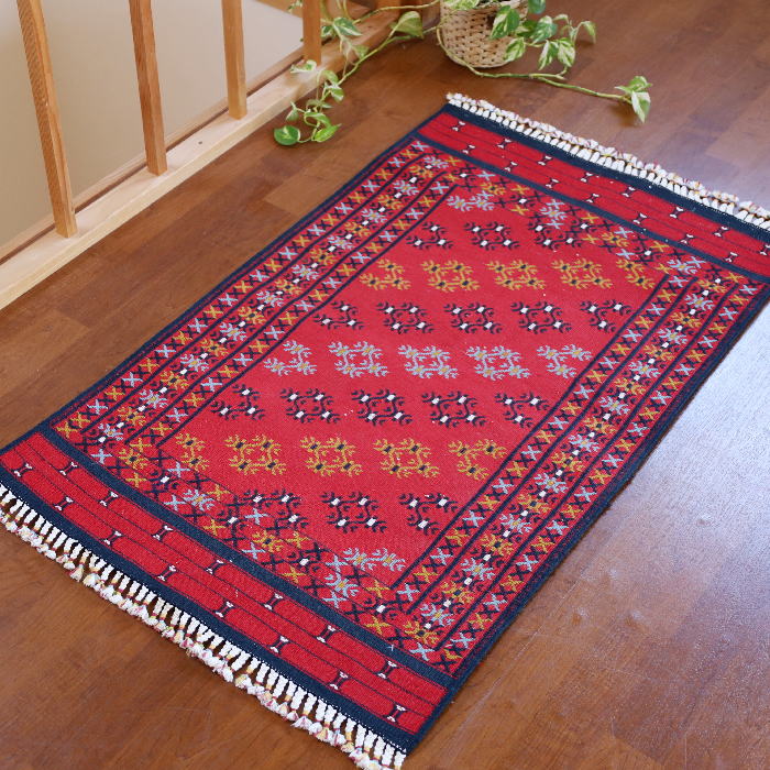 キリム 玄関マットサイズ（90×60cm）｜手織ラグの店クラフトワーク