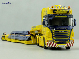 WSI 01-2346 Scania R6 + Nooteboom 3-axle Low Loader - Lazzaroni