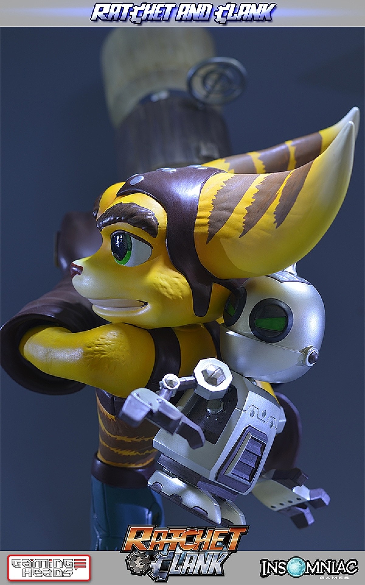 写真）『ラチェット＆クランク』フィギュア化！ パッケージアートを