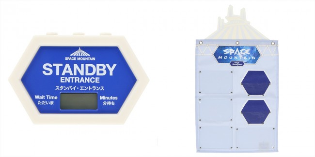 スペース・マウンテン」待ち時間表示がタイマーに！ TDRパークモチーフ