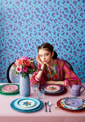 写真）「Francfranc」×「ANNA SUI」コラボに春の新作！ カトラリーから